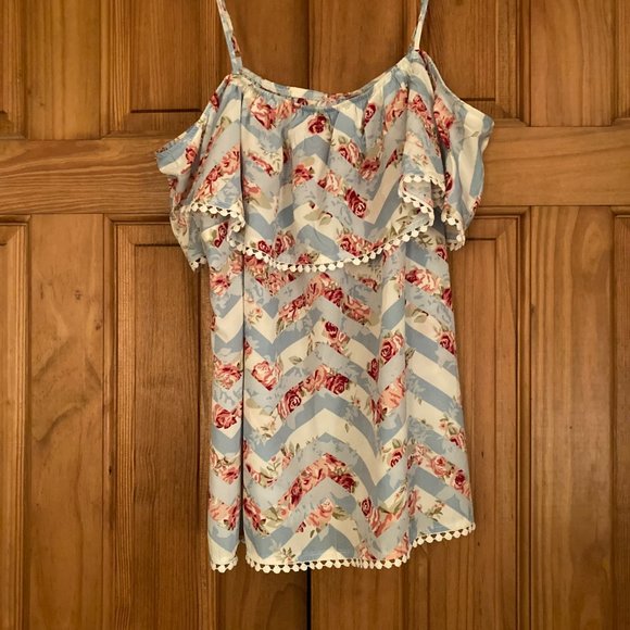 NWOT Vintage No Boundaries Strap Halter Top Size XXL - Picture 1 of 8